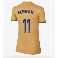 Barcelona Ferran Torres #11 Fotballklær Bortedrakt Dame 2022-23 Kortermet
